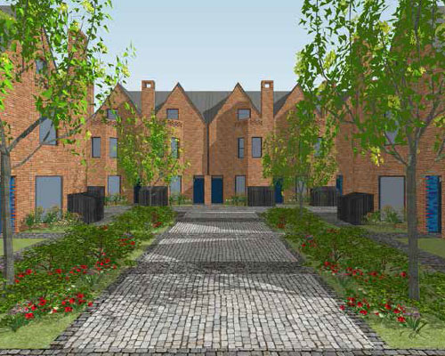 Allers Road artists impression